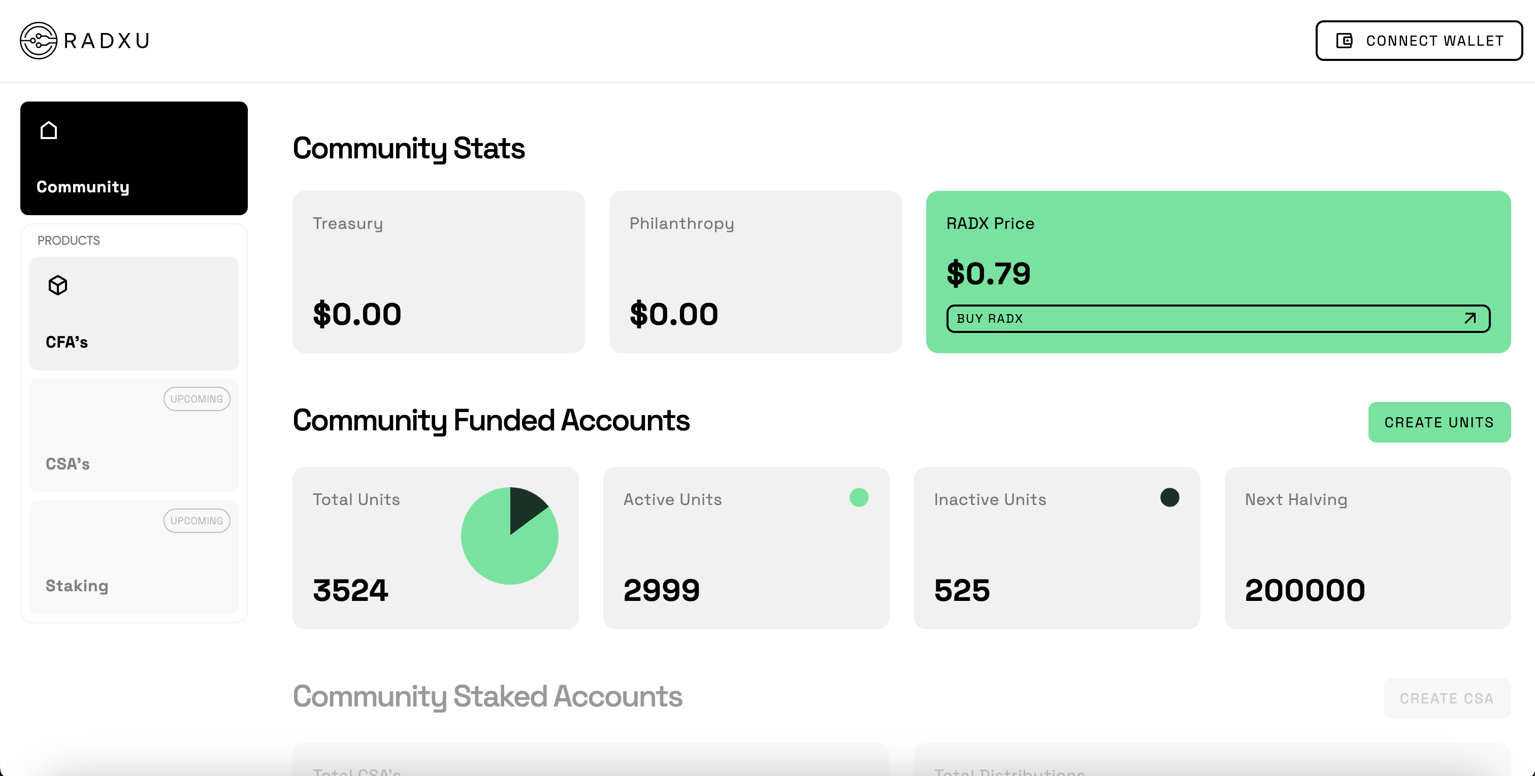 Radxu dApp Desktop 1